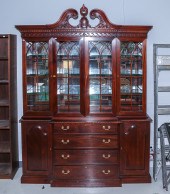 CHIPPENDALE STYLE MAHOGANY BRE