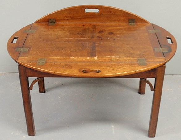 Chippendale style mahogany butler's