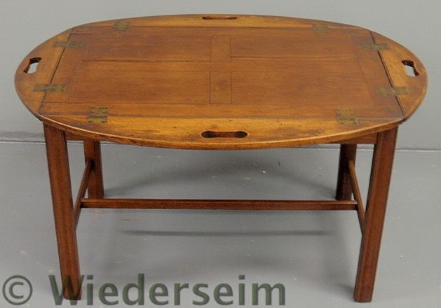 Chippendale style mahogany butler's