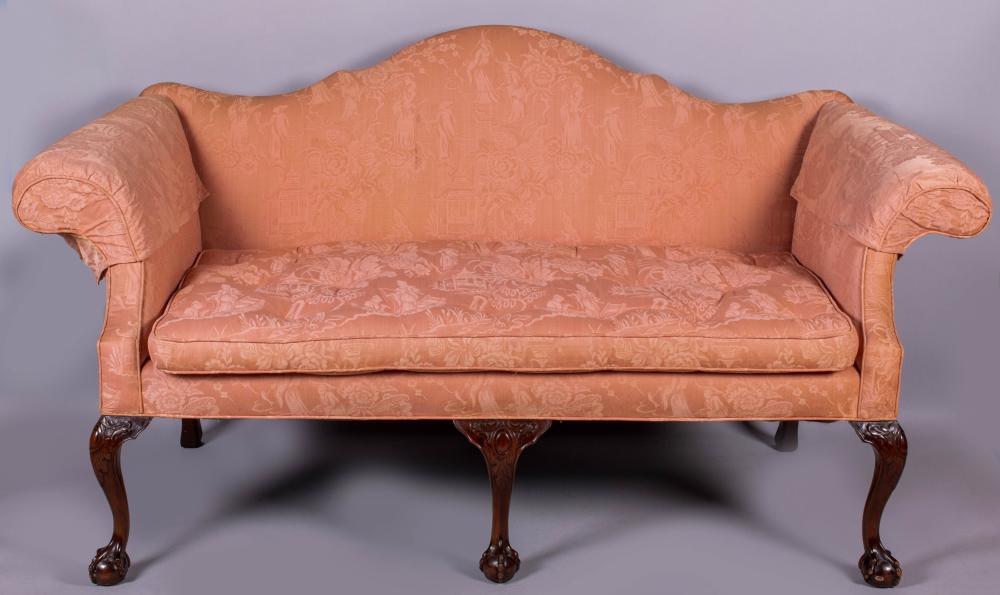 CHIPPENDALE STYLE MAHOGANY