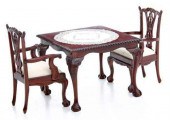 Chippendale style mahogany chi