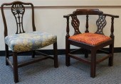 CHIPPENDALE STYLE MAHOGANY CHI