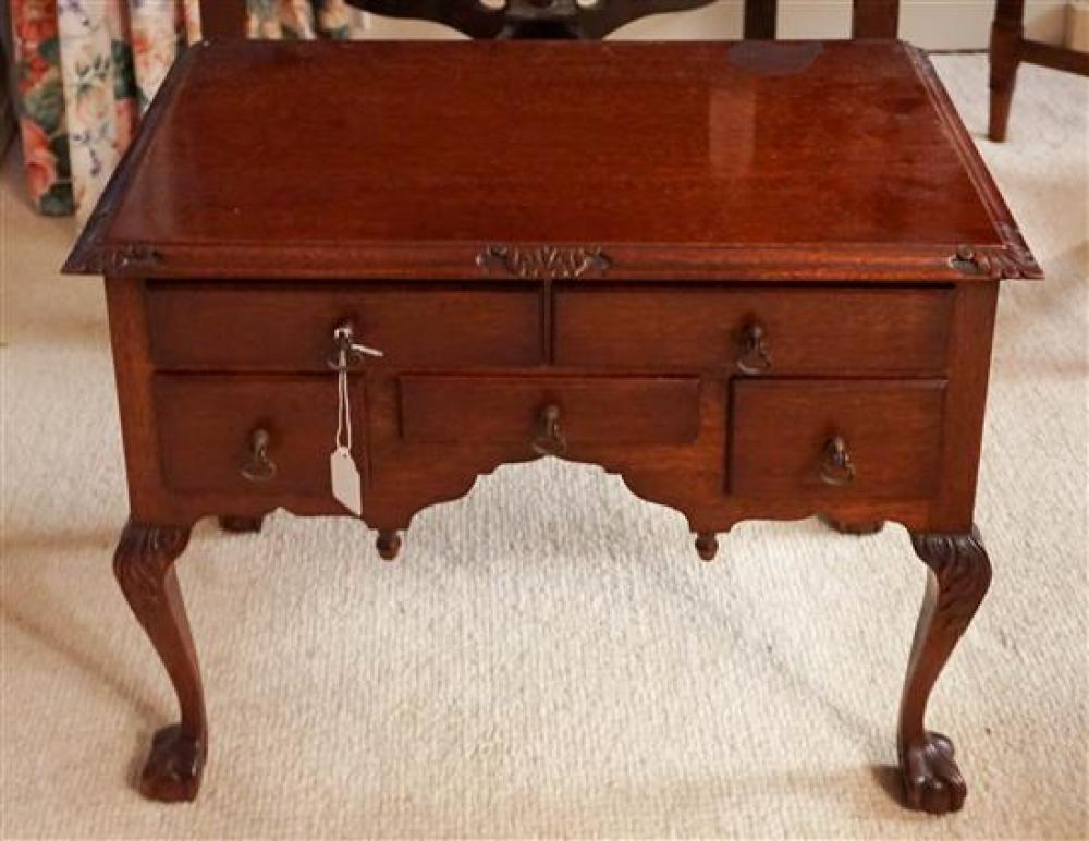 CHIPPENDALE STYLE MAHOGANY