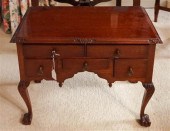 CHIPPENDALE STYLE MAHOGANY DIM