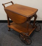 CHIPPENDALE STYLE MAHOGANY DRO