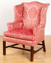CHIPPENDALE STYLE MAHOGANY EAS