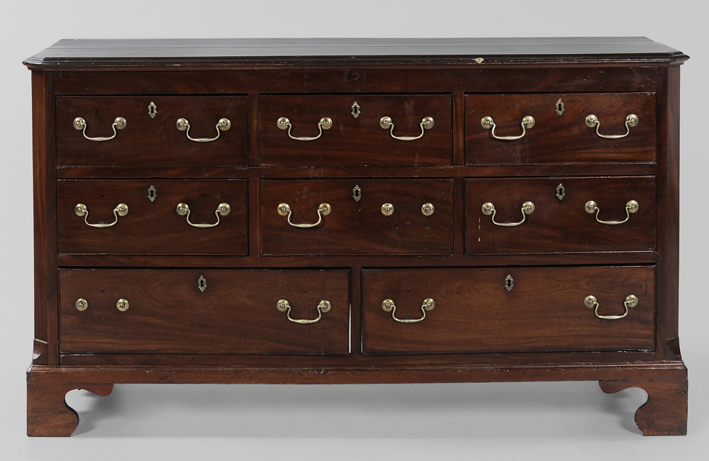 Chippendale Style Mahogany Eight-