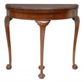 CHIPPENDALE STYLE MAHOGANY FLI