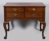 CHIPPENDALE STYLE MAHOGANY LOW