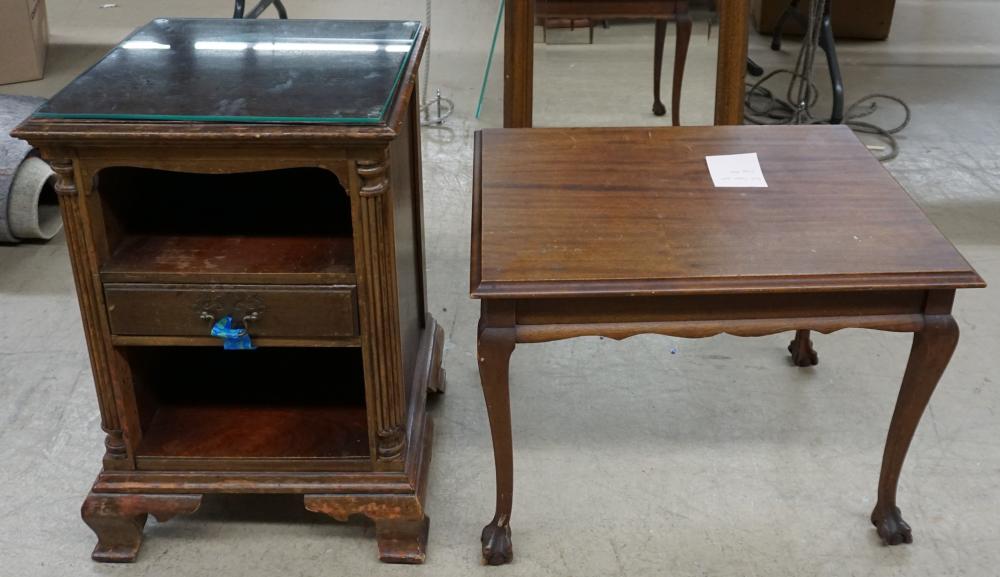 CHIPPENDALE STYLE MAHOGANY NIGHT