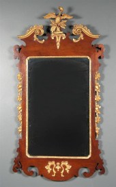 Chippendale style mahogany par