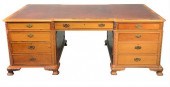CHIPPENDALE STYLE MAHOGANY PAR