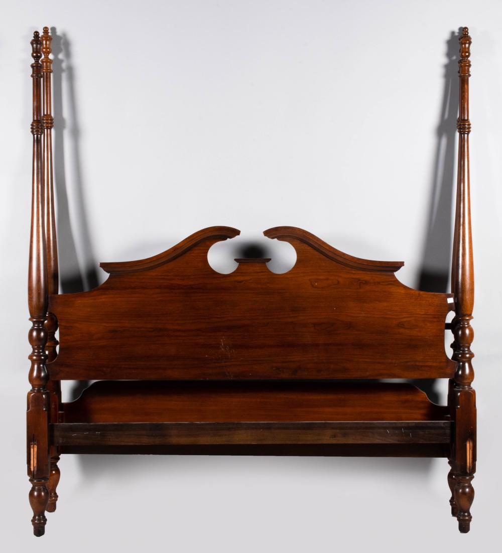 CHIPPENDALE STYLE MAHOGANY POSTER
