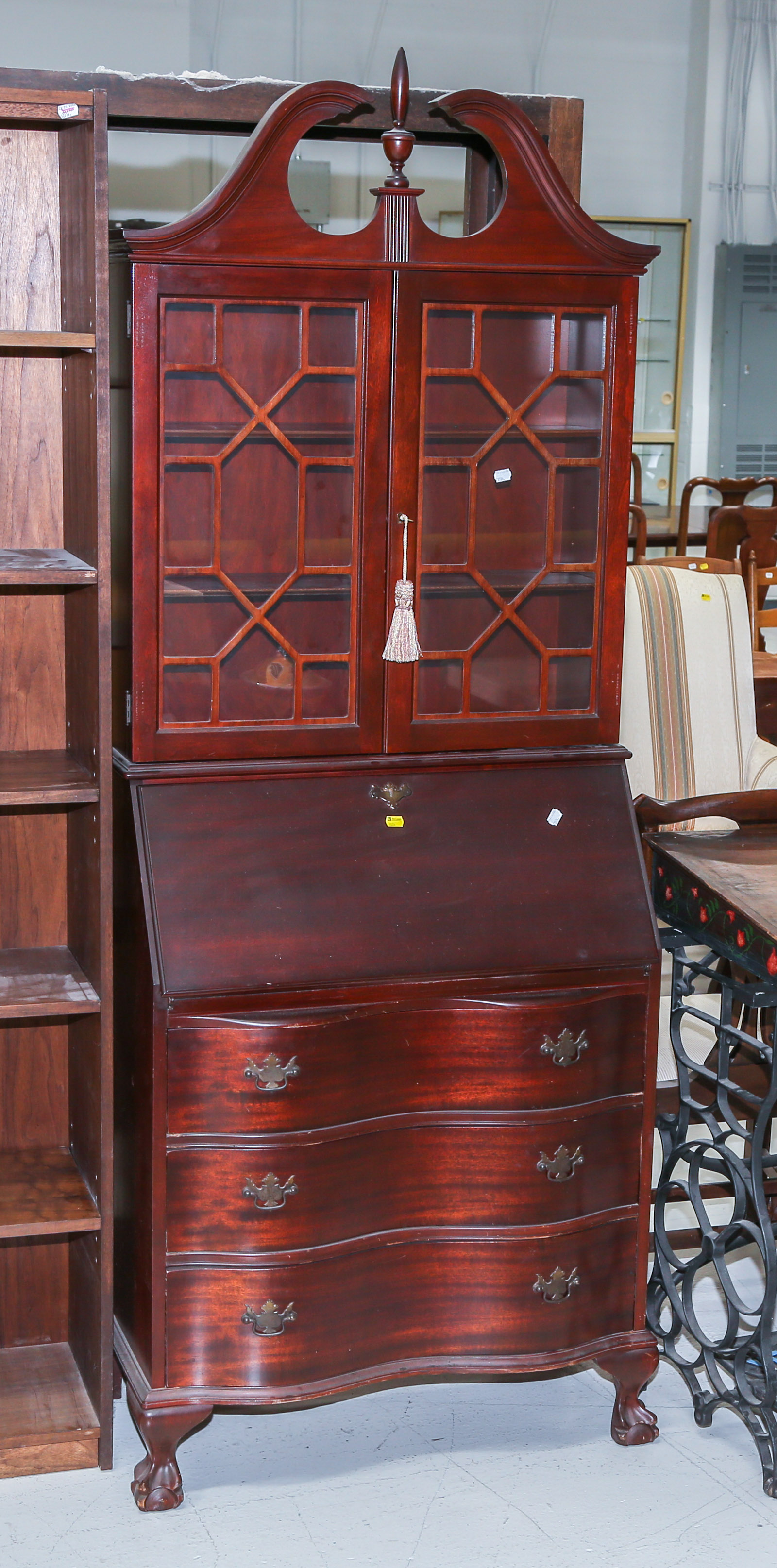 CHIPPENDALE STYLE MAHOGANY