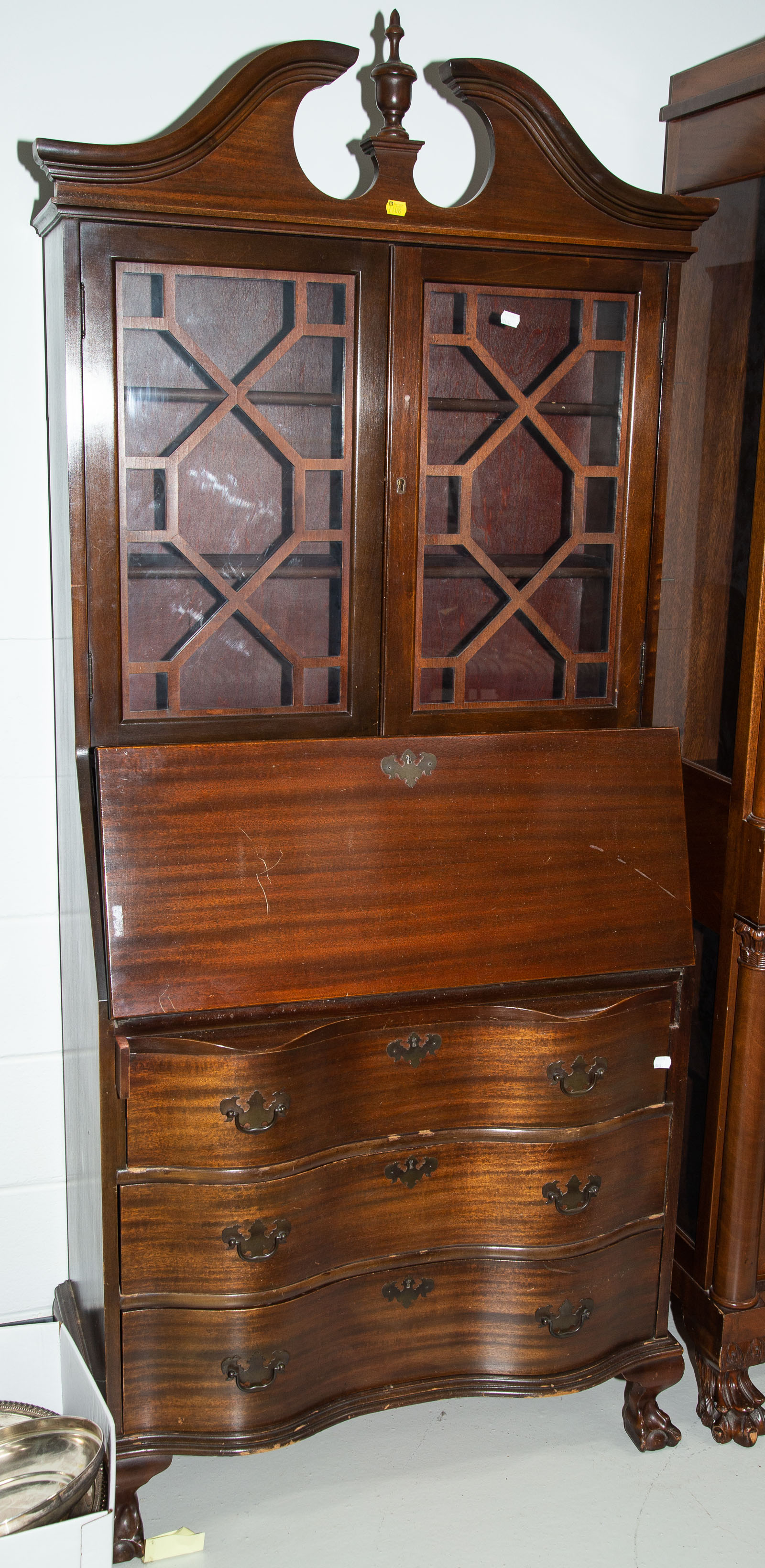 CHIPPENDALE STYLE MAHOGANY