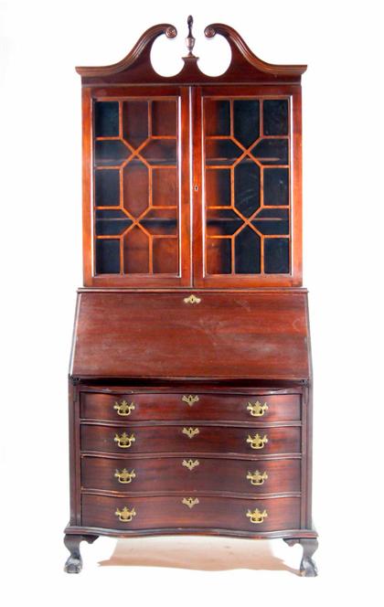 Chippendale-style mahogany