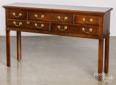 CHIPPENDALE STYLE MAHOGANY SER