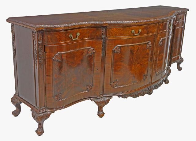 CHIPPENDALE STYLE MAHOGANY