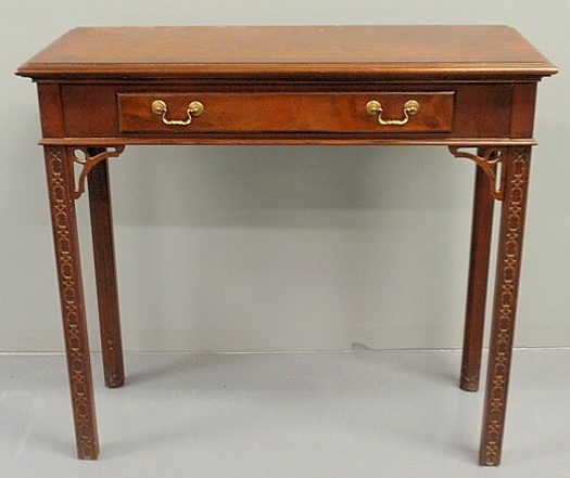 Chippendale style mahogany sofa