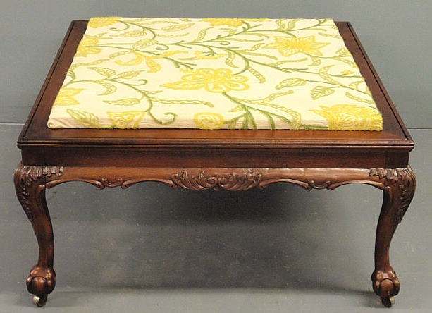 Chippendale style mahogany table by