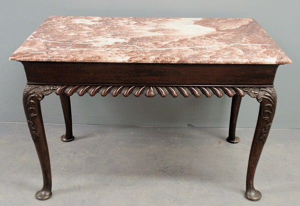 Chippendale style mahogany table