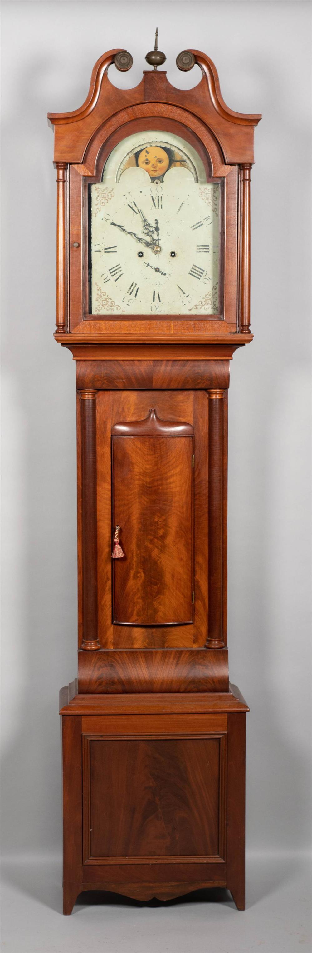 CHIPPENDALE STYLE MAHOGANY TALL