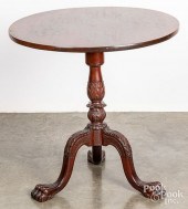 CHIPPENDALE STYLE MAHOGANY TEA