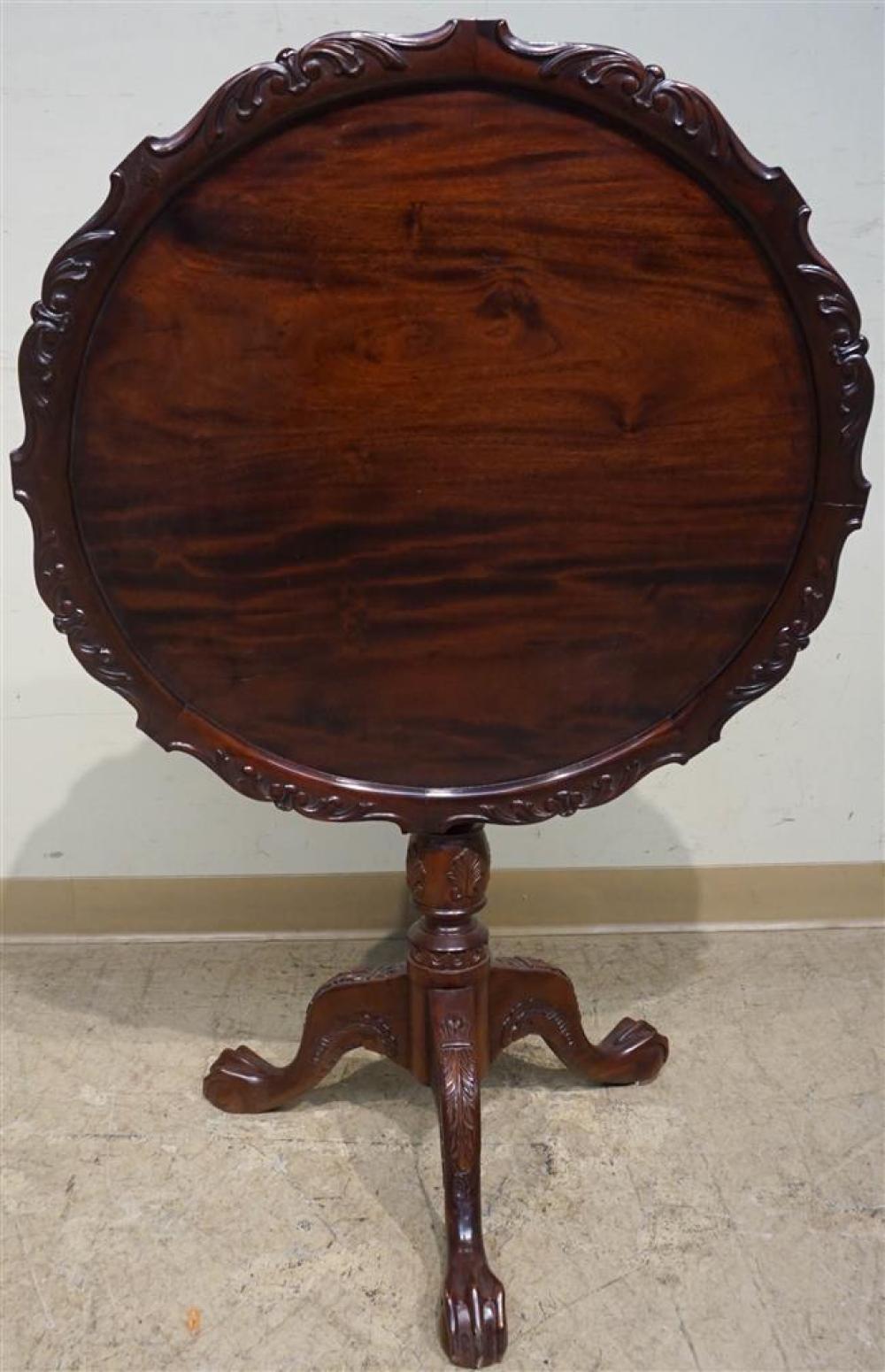 CHIPPENDALE STYLE MAHOGANY
