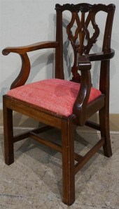 CHIPPENDALE STYLE MAHOGANY YOU