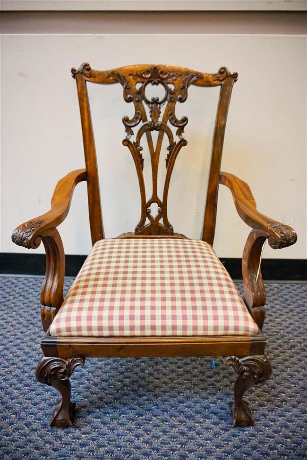 CHIPPENDALE STYLE MAHOGANY YOUTH