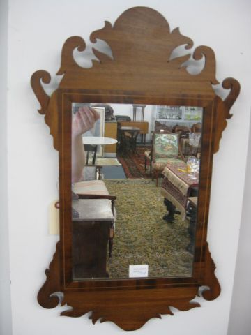 Chippendale Style Mirror carved and