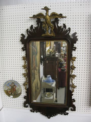 Chippendale Style Mirror carved