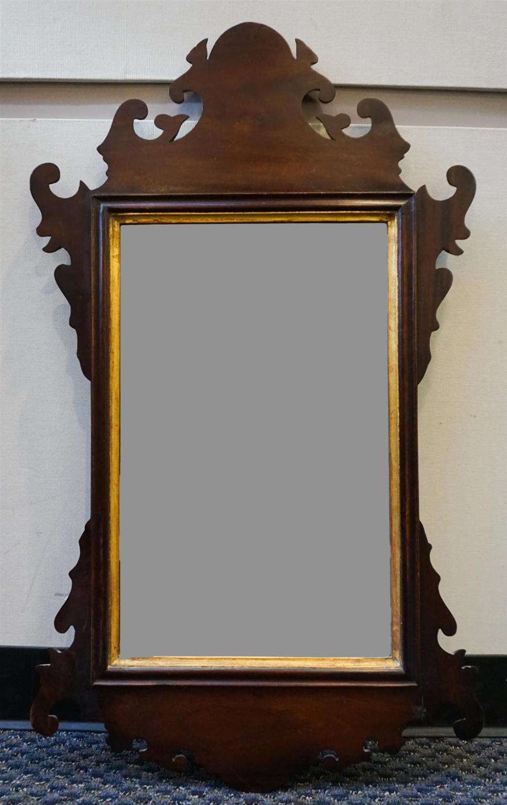 CHIPPENDALE STYLE PARCEL GILT