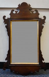 CHIPPENDALE STYLE PARCEL GILT