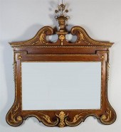 CHIPPENDALE STYLE PARCEL-GILT