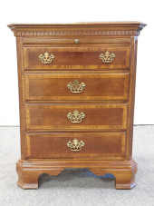 CHIPPENDALE STYLE PARQUETRY IN