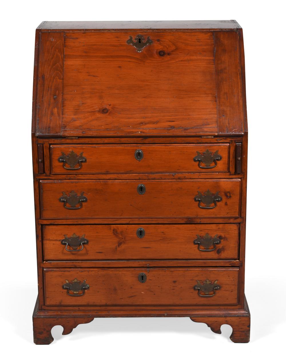 CHIPPENDALE STYLE PINE SLANT