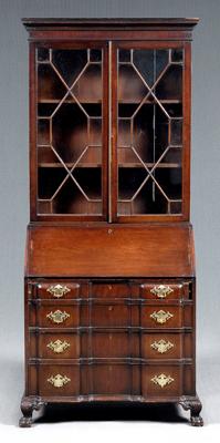 Chippendale style secretary