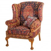 CHIPPENDALE STYLE SUMAC UPHOLS