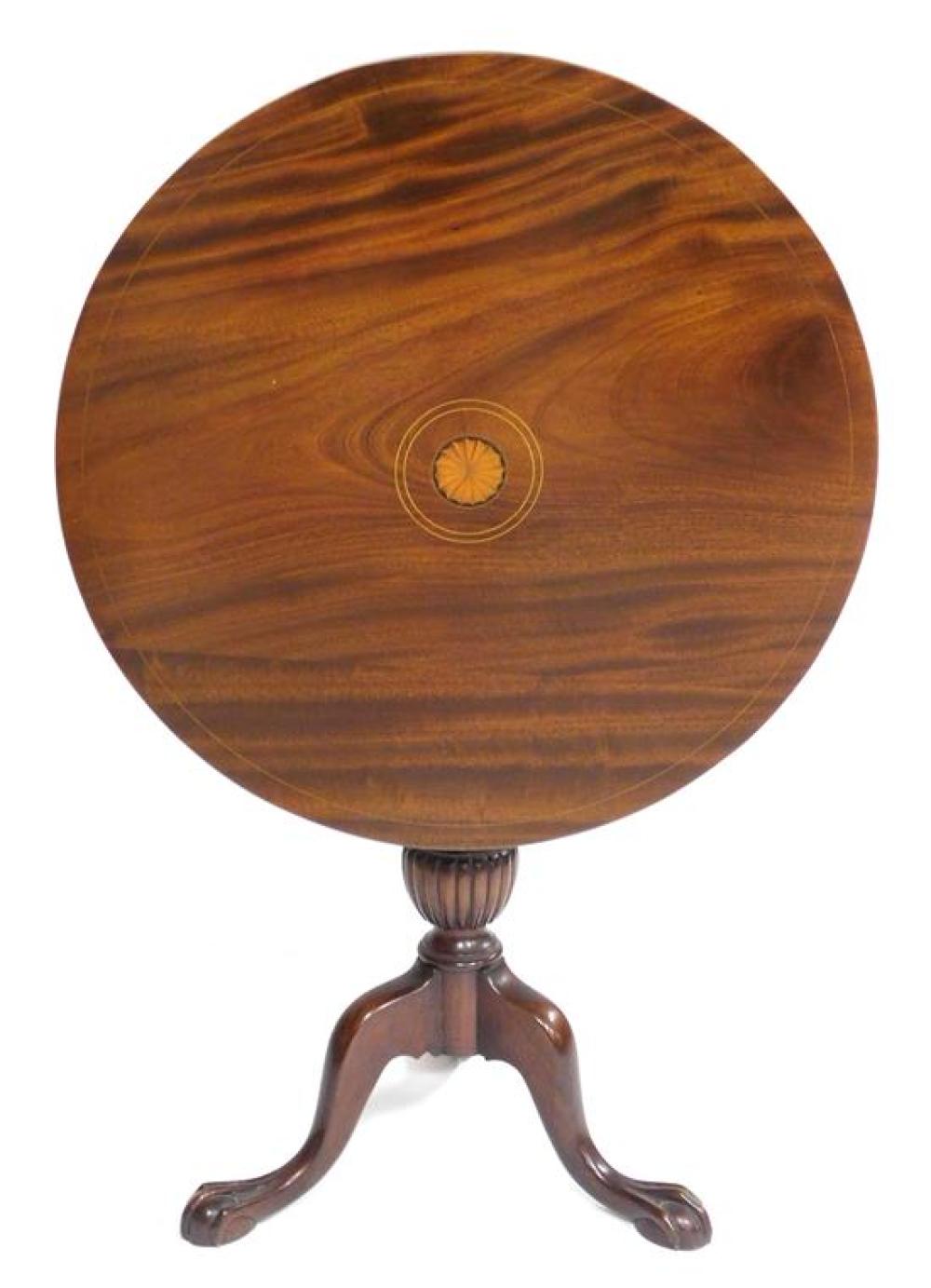 CHIPPENDALE STYLE TILT TOP STAND,