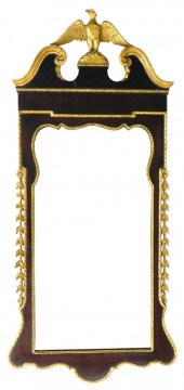 CHIPPENDALE STYLE WALL MIRROR