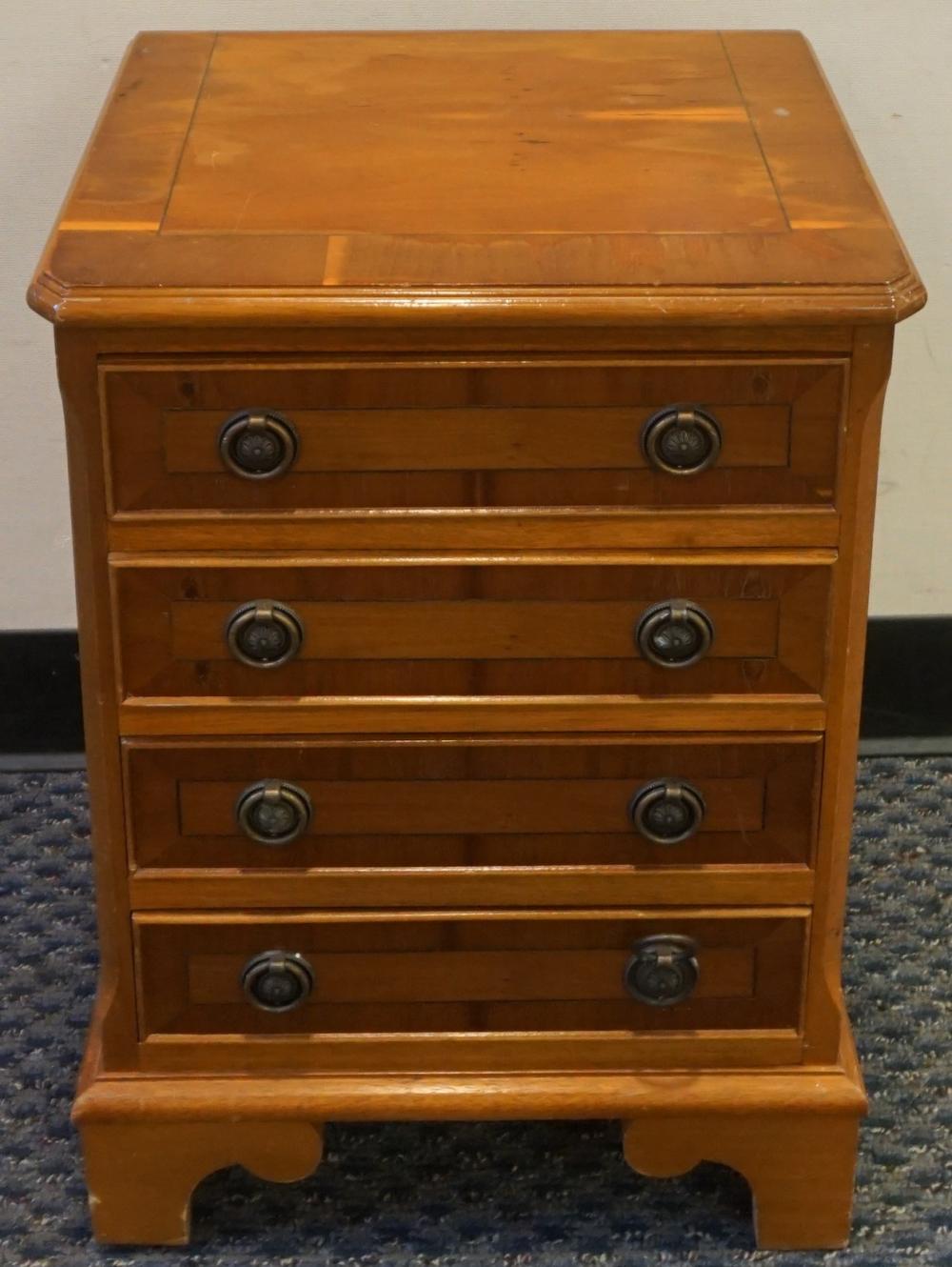 CHIPPENDALE STYLE WALNUT SIDE
