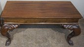 CHIPPENDALE STYLE WALNUT STORA
