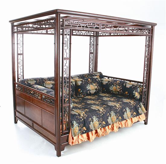 Chippendale style wedding bed by