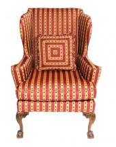 CHIPPENDALE STYLE WING BACK CH