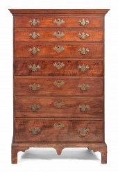 CHIPPENDALE TALL CHEST PROBABL