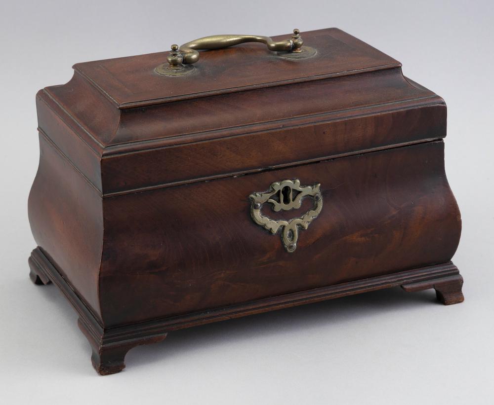 CHIPPENDALE TEA CADDY LAST