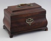 CHIPPENDALE TEA CADDY LAST QUA