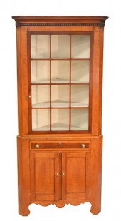 CHIPPENDALE TIGER MAPLE AND CH