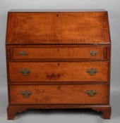 CHIPPENDALE TIGER MAPLE SLANT